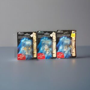 3 Dollhouse Miniature Sconces Electric Light Lamps 1:12 Set In Original Boxes